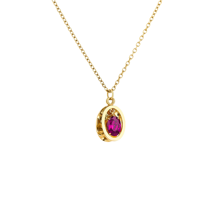 Conjunto Colar & Brincos One Birthstone Julho