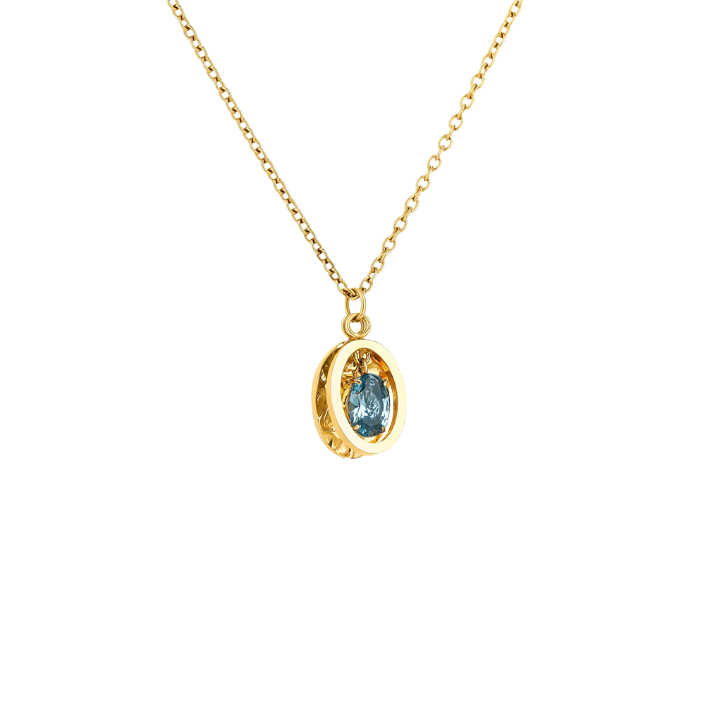 Conjunto Colar & Brincos One Birthstone Setembro