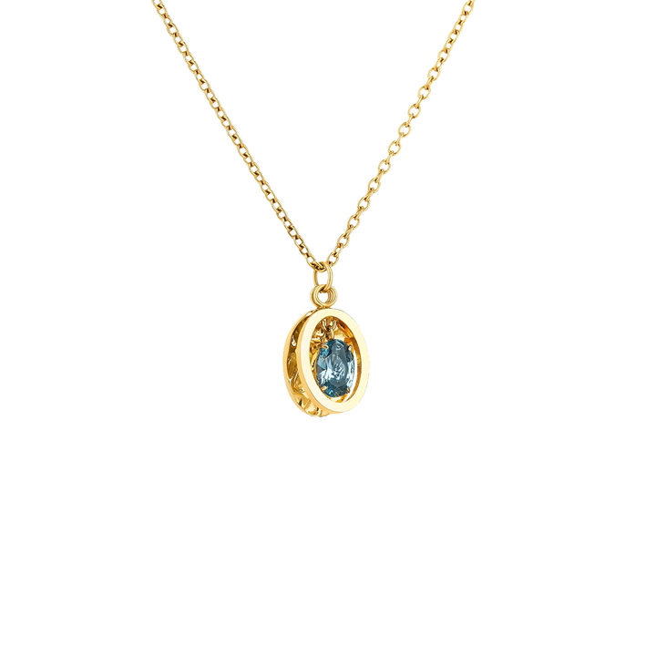 Conjunto Colar & Brincos One Birthstone Setembro