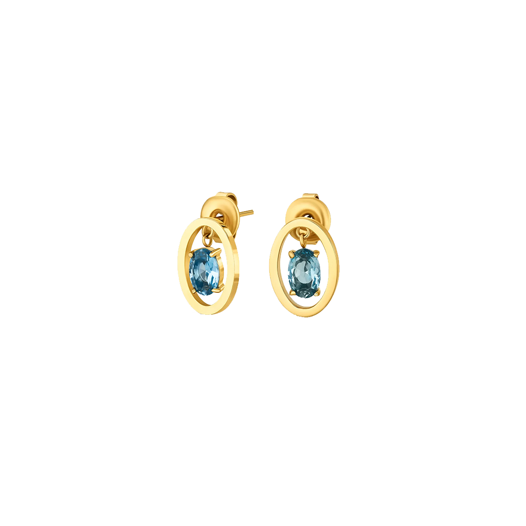 Conjunto Colar & Brincos One Birthstone Setembro