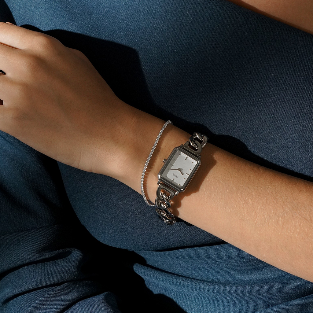 Pulseira One Silver Frost Refined