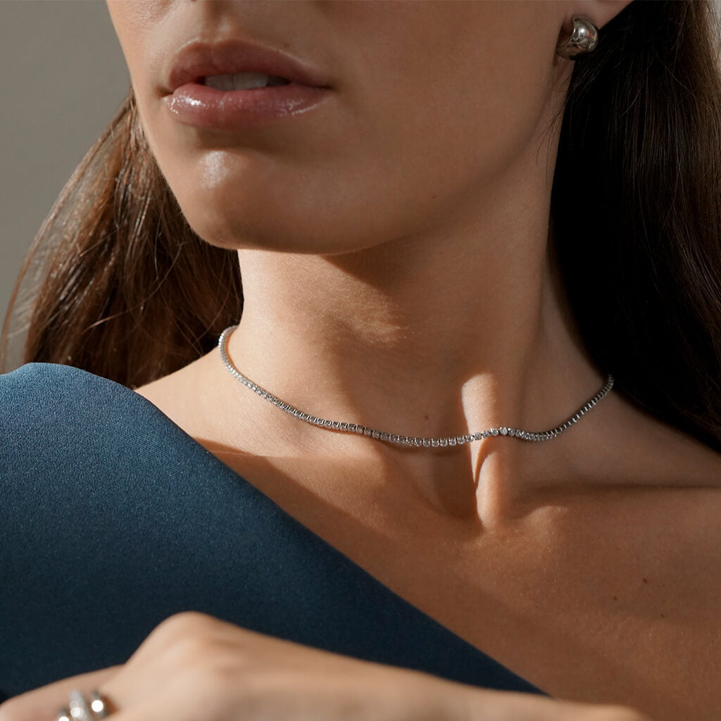 Colar One Silver Frost Refined