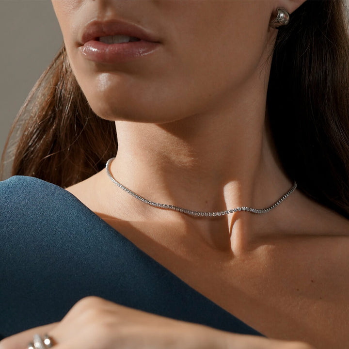 Colar One Silver Frost Refined