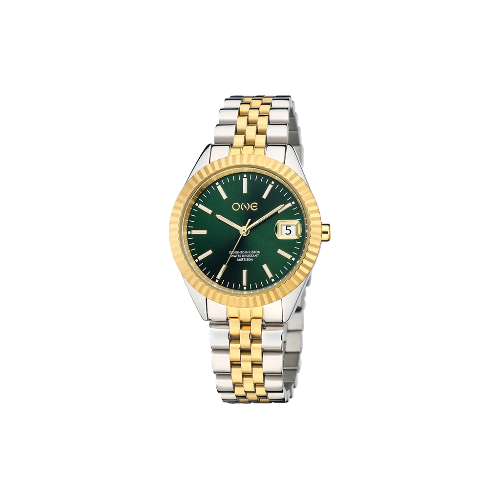 One Celebrity Dual-Tone Green