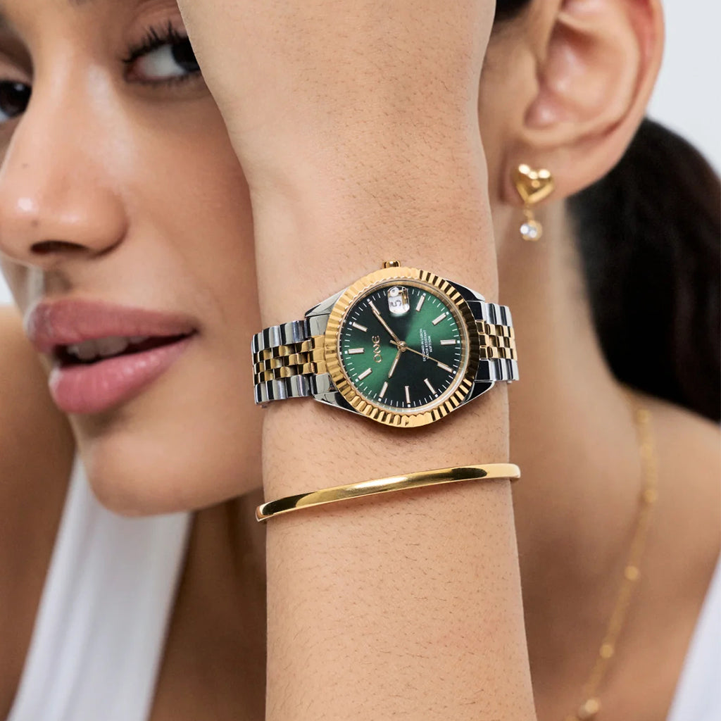 One Celebrity Dual-Tone Green