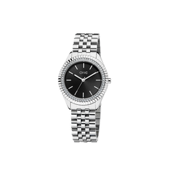 One Celebrity Silver-Tone Black