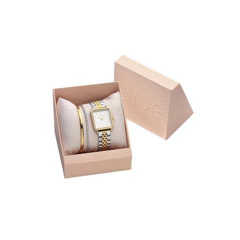 Box One Dazzle Bicolor Gold