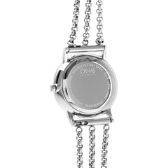 One Capri Silver-Tone White