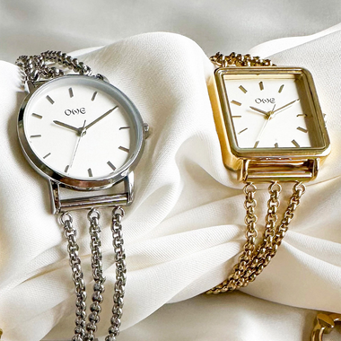 One Capri Silver-Tone White