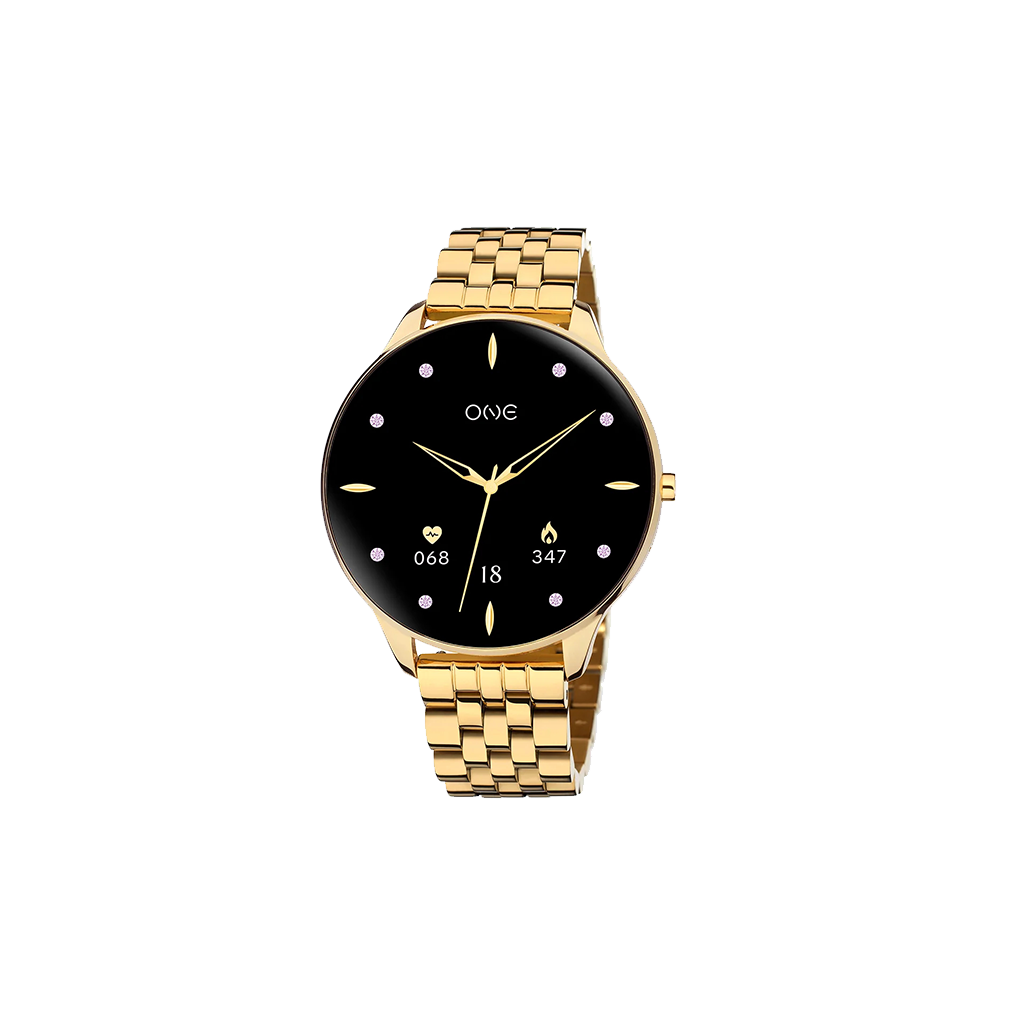 One Smartwatch Slim Gold Links