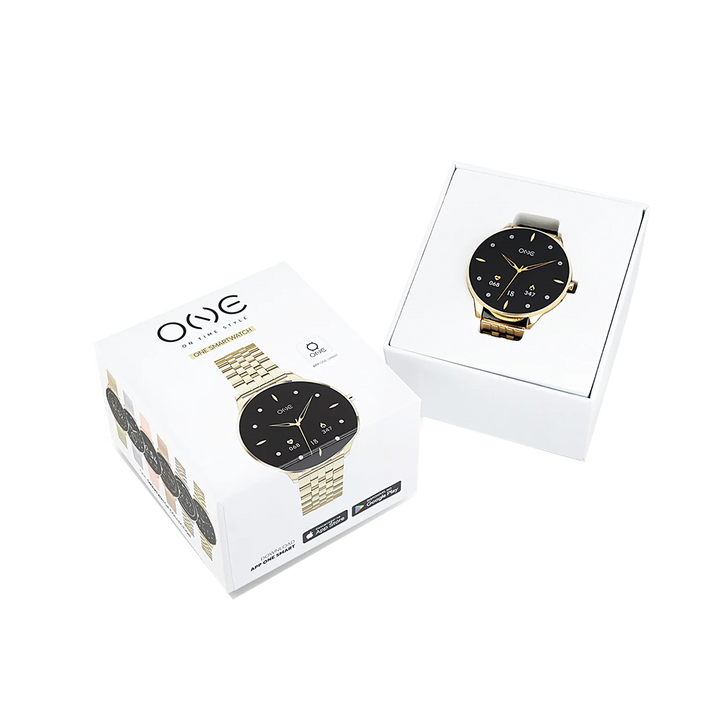 One Smartwatch Slim Gold Links