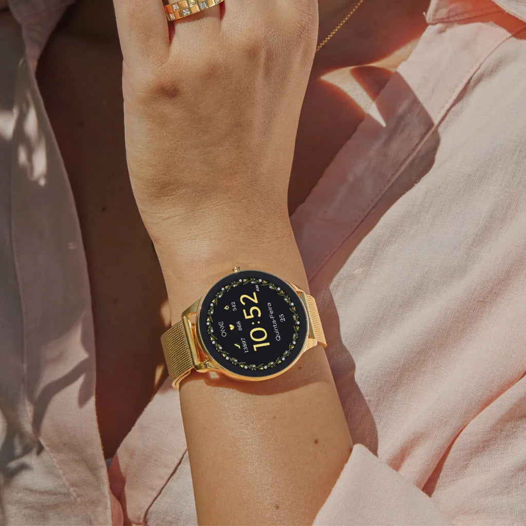 One Smartwatch Slim Gold Links