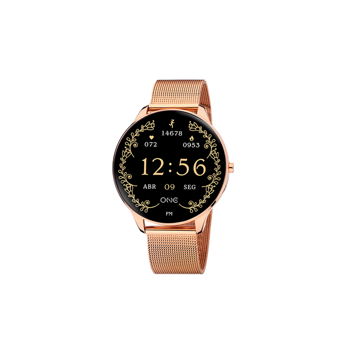 One Smartwatch Slim Rosegold Mesh