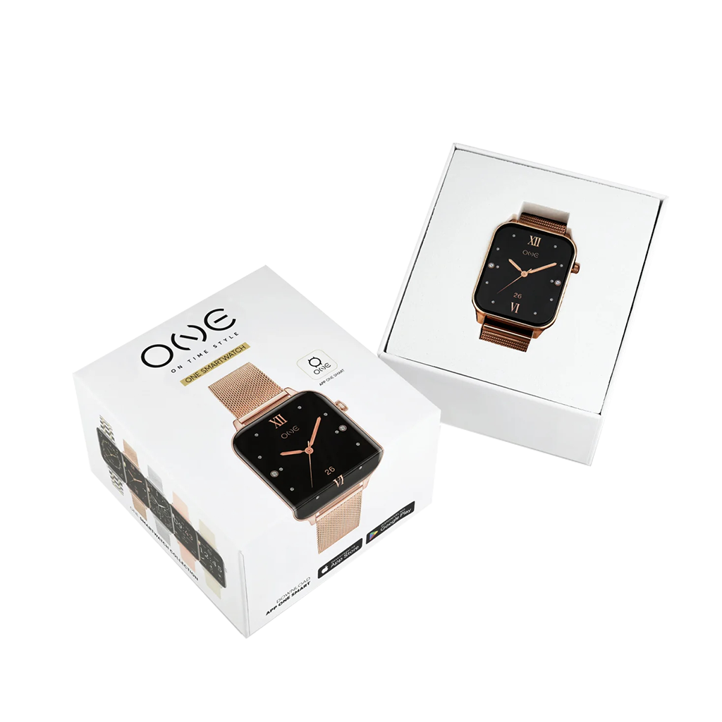 One Smartwatch Frame Rosegold