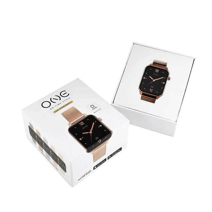 One Smartwatch Frame Rosegold