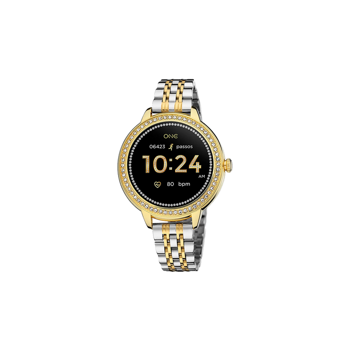 One Smartwatch Mini Spark Bicolor-Gold