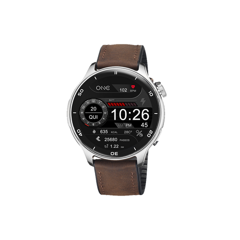 One Smartwatch Men Explorer GPS Brown