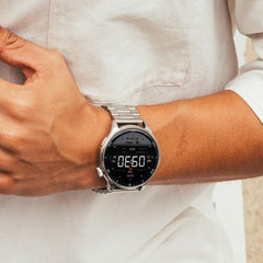 One Smartwatch Men Explorer GPS Silver