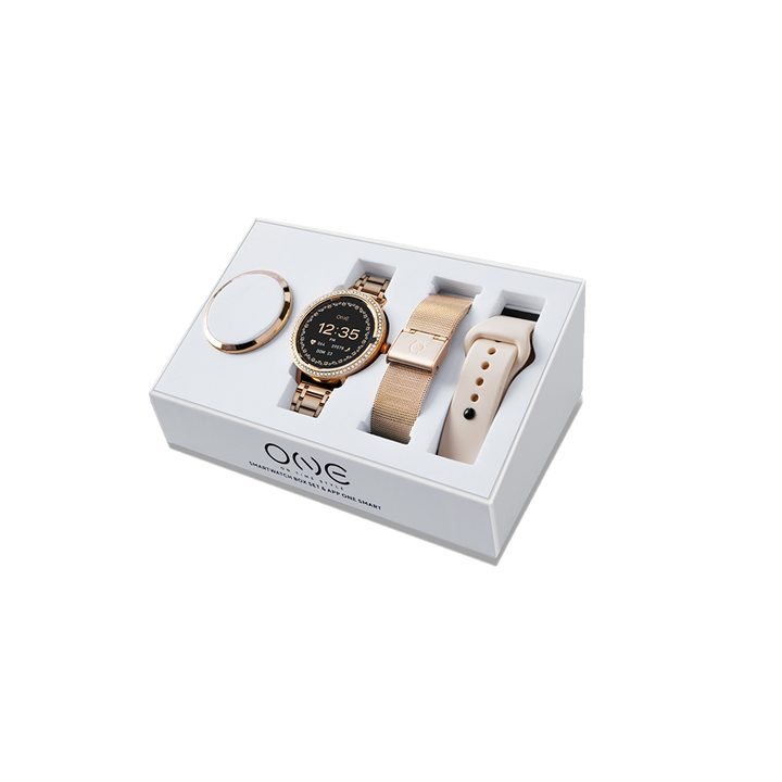 Box One Mini Spark Rosegold-Cream