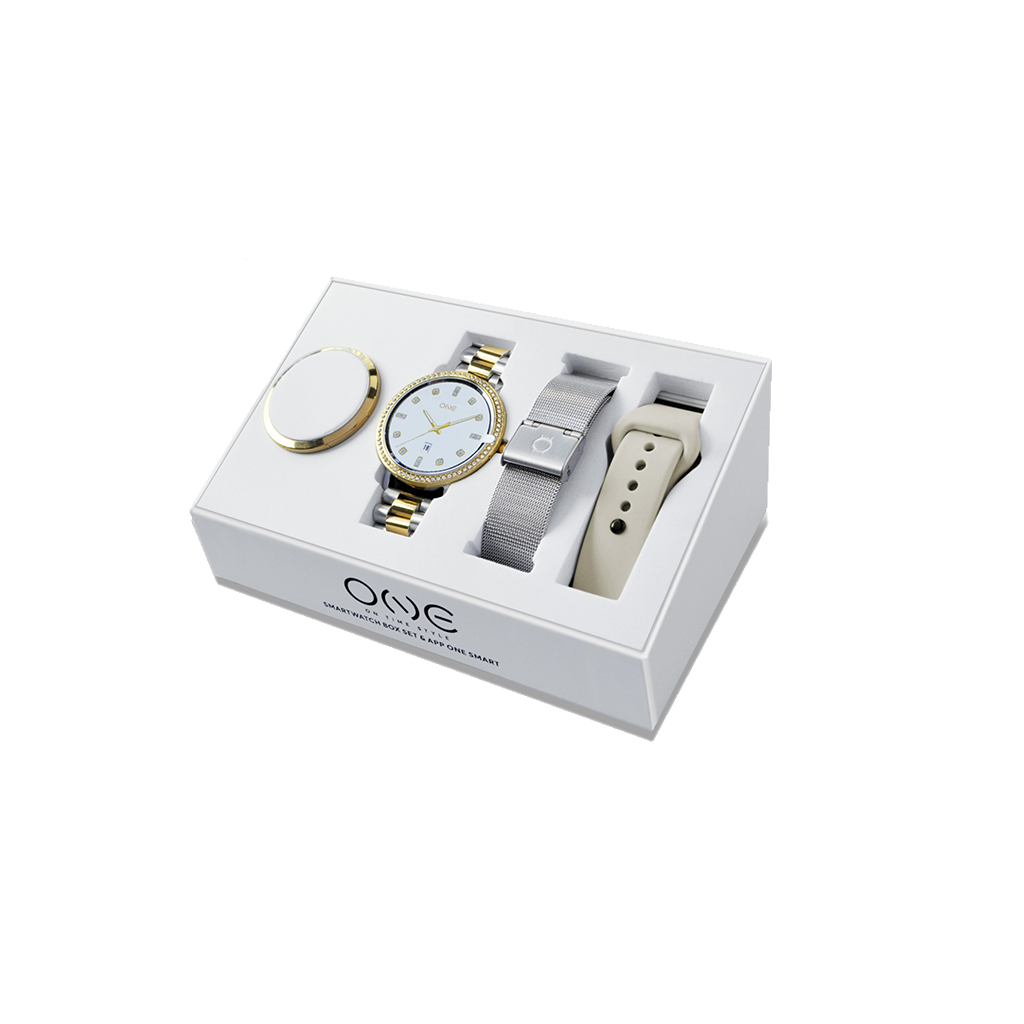 Box One Mini Spark Bicolor-Cream