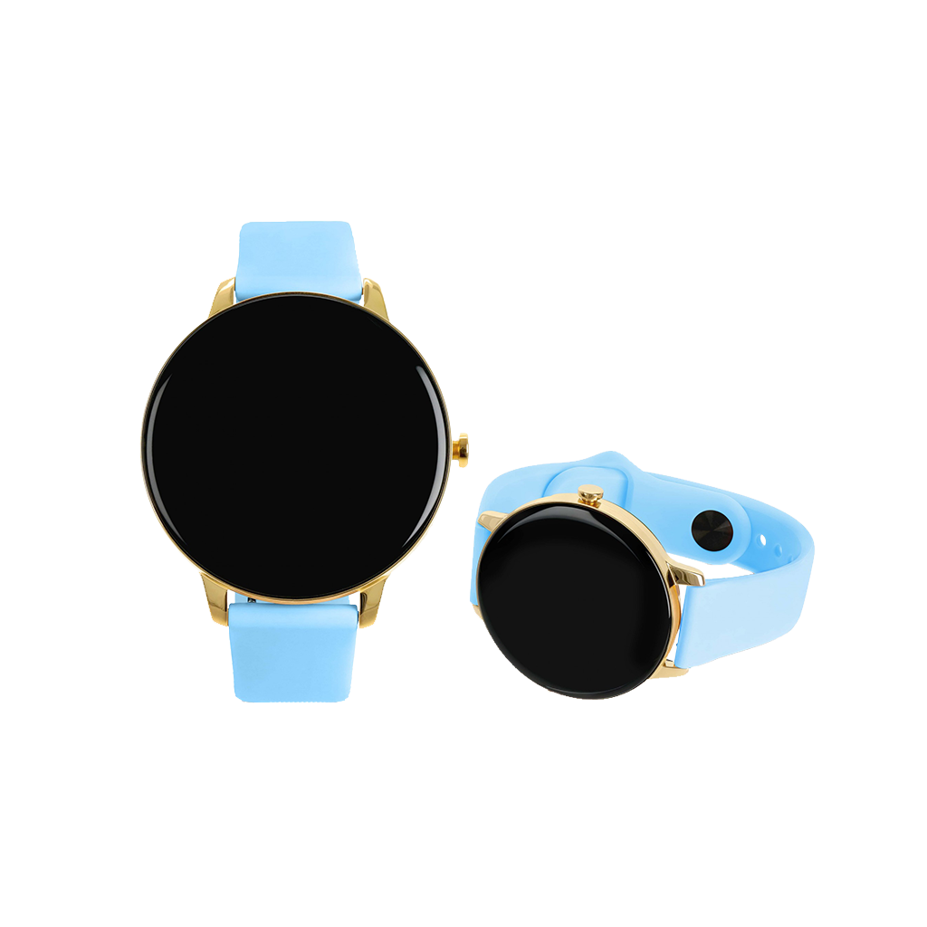 One Bracelete Silicone Smartwatch Azul Marinho