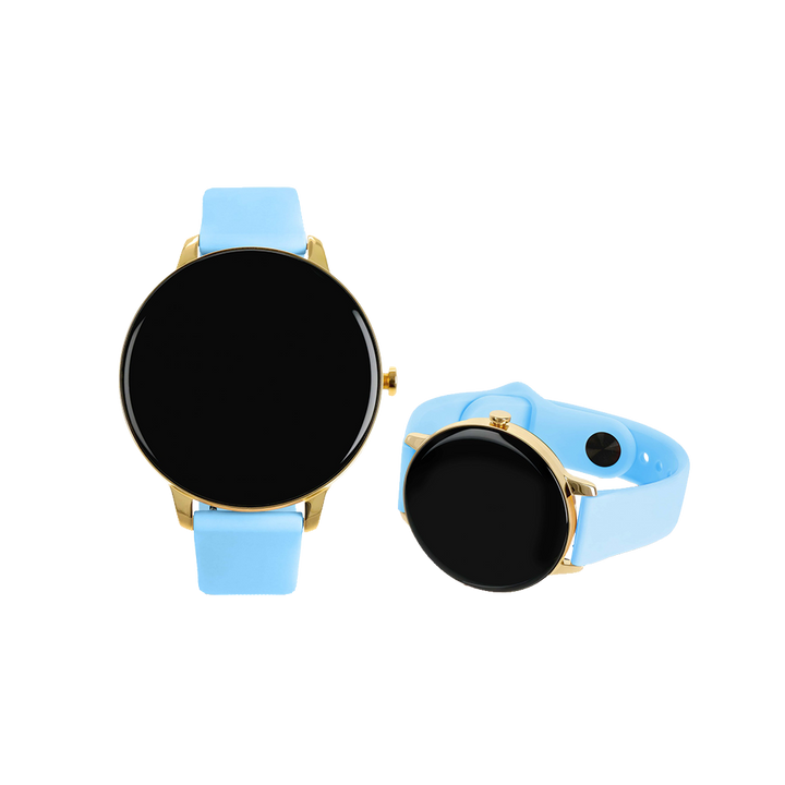 One Bracelete Silicone Smartwatch Azul Marinho