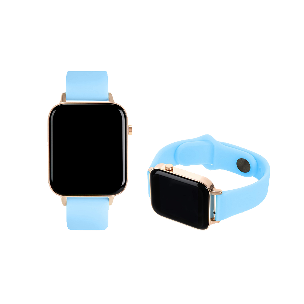 One Bracelete Silicone Smartwatch Azul Marinho