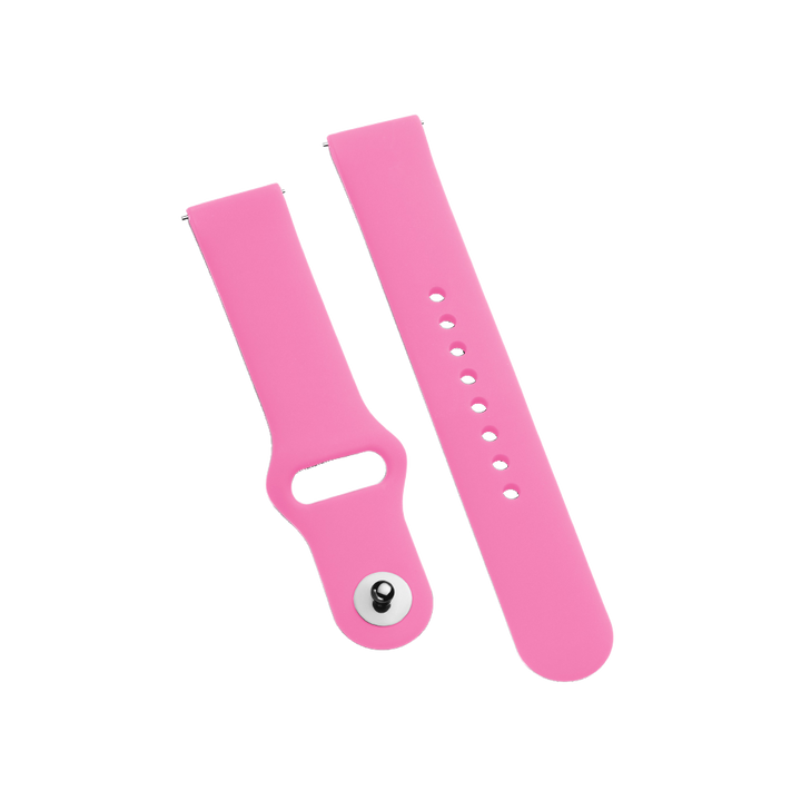 One Bracelete Silicone Smartwatch Rosa Vibrante