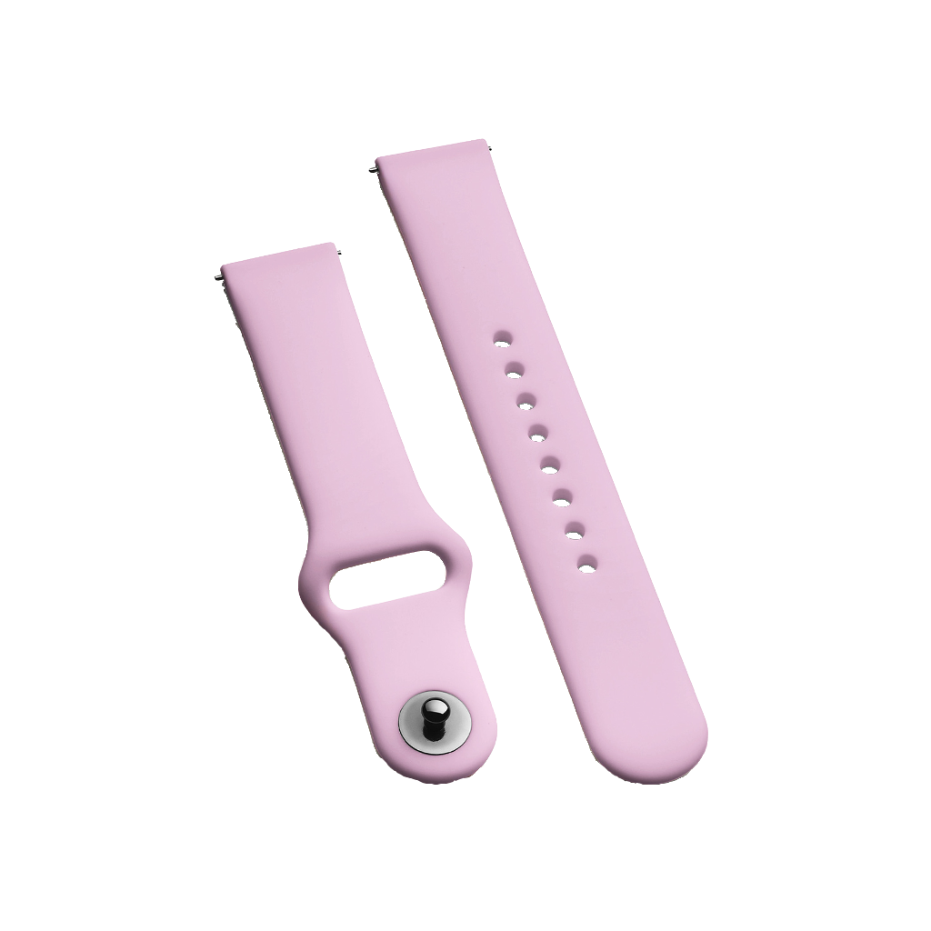 One Bracelete Silicone Smartwatch Lilás