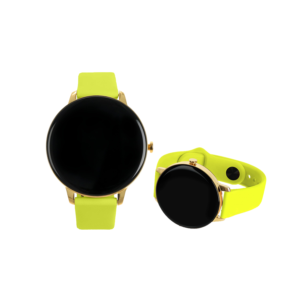 One Bracelete Silicone Smartwatch Verde Lima