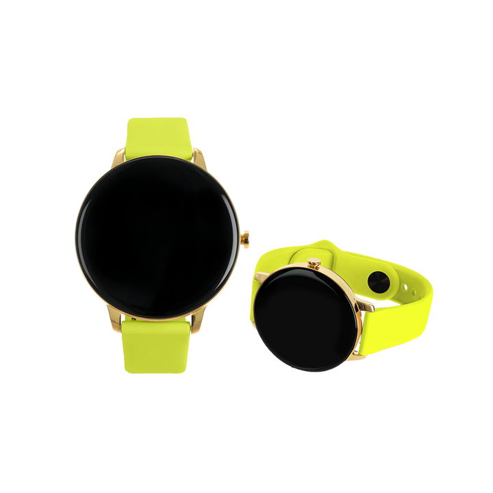One Bracelete Silicone Smartwatch Verde Lima