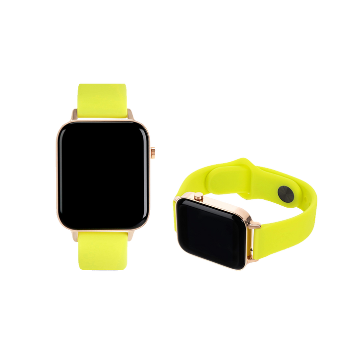 One Bracelete Silicone Smartwatch Verde Lima
