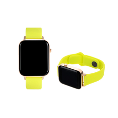 One Bracelete Silicone Smartwatch Verde Lima