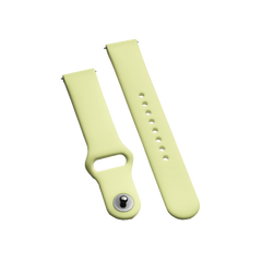 One Bracelete Silicone Smartwatch Verde Limão