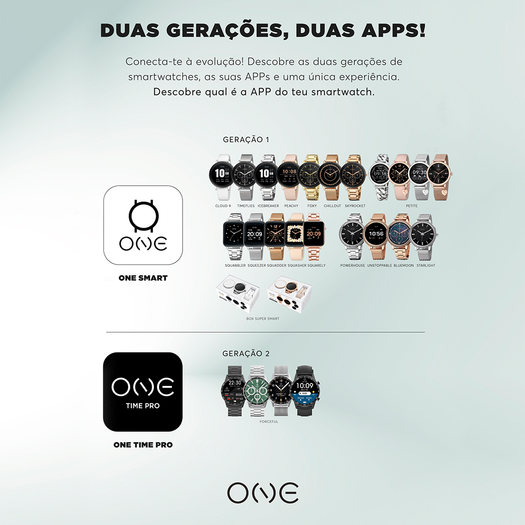 One Smartwatch Forceful Silver Links