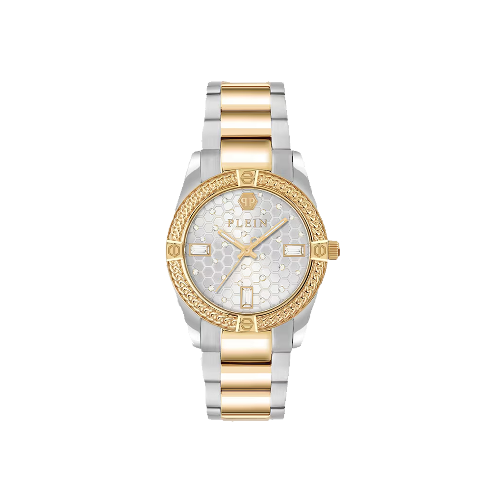 Icon Chain Dual-Tone Silver 36mm