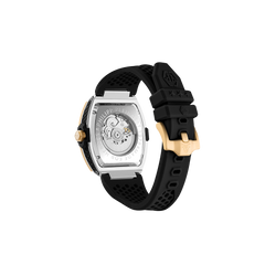 The Skeleton Auto Gold-Black 44mm