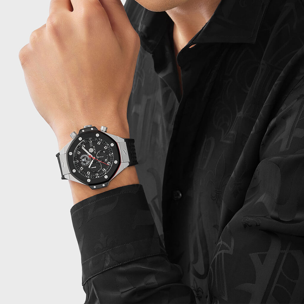 Chrono Royal Sport-Tech Silver-Black 45mm