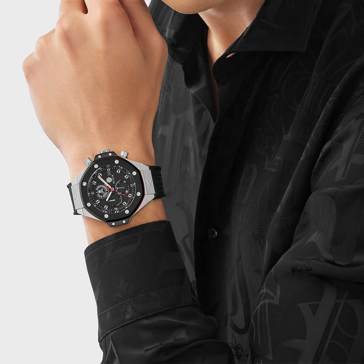 Chrono Royal Sport-Tech Silver-Black 45mm