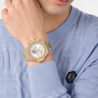 Chrono Royal Sport-Tech Dual-Tone White 45mm