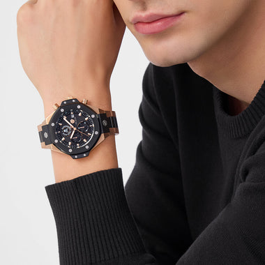 Chrono Royal Sport-Tech Dual-Tone Black 45mm