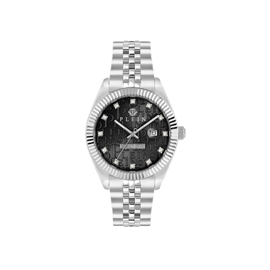 New Date Superlative Silver-Black 40mm