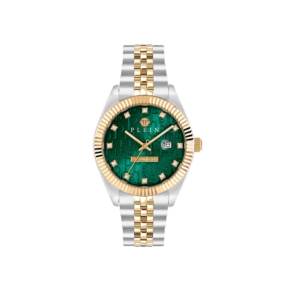 New Date Superlative Dual-Tone Green 40mm