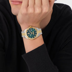 New Date Superlative Dual-Tone Green 40mm