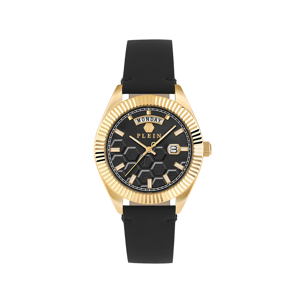 Date Superlative Gent Gold-Black 42mm