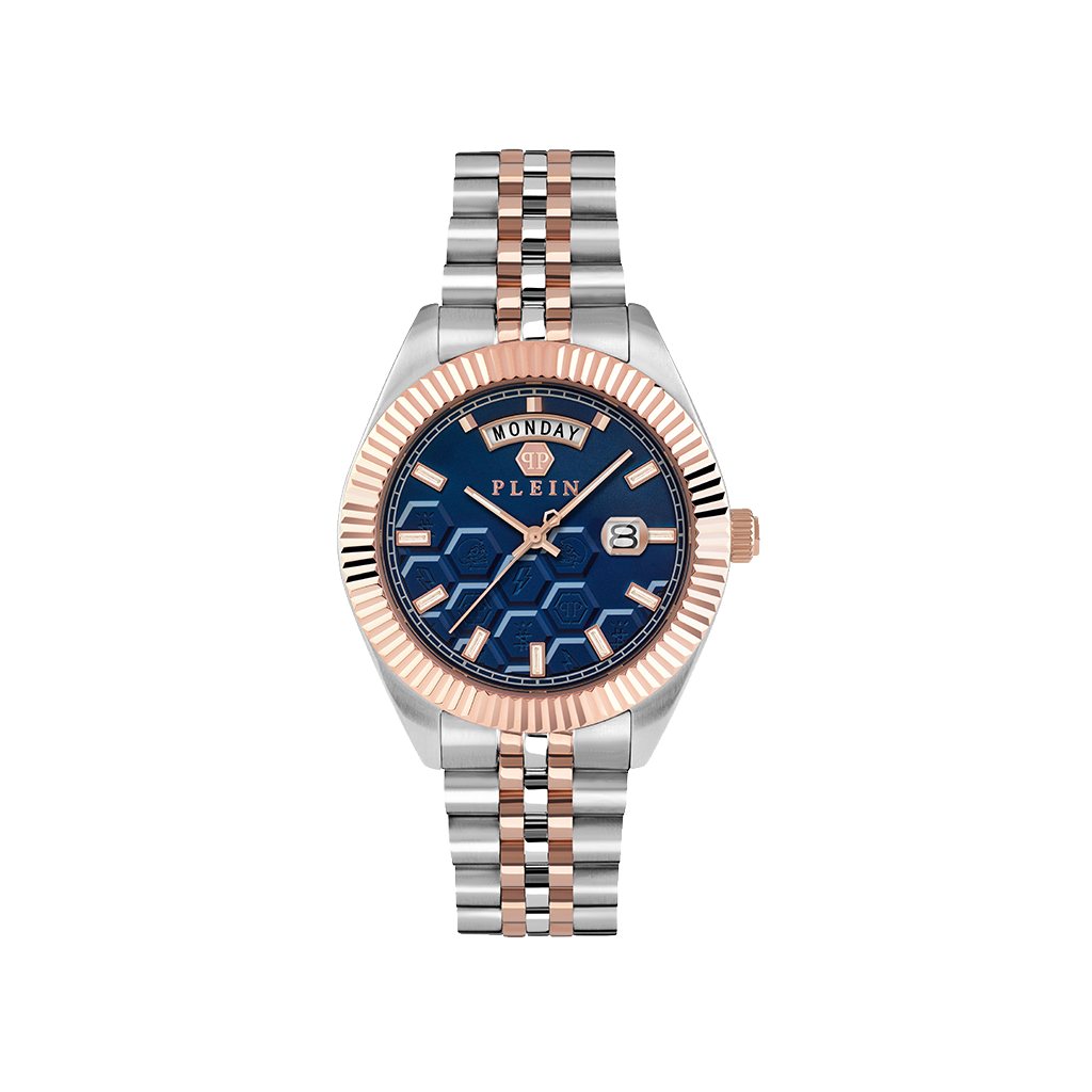 Date Superlative Gent Dual-Tone Blue 42mm