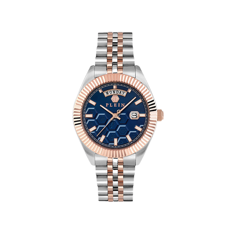 Date Superlative Gent Dual-Tone Blue 42mm