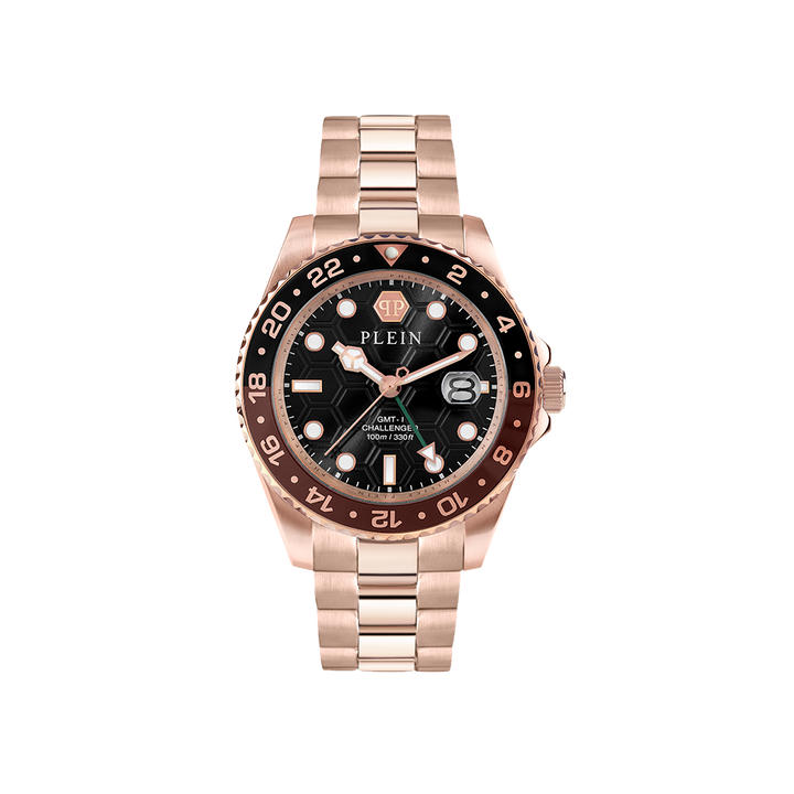 GMT-I Challenger RoseGold-Black 44mm