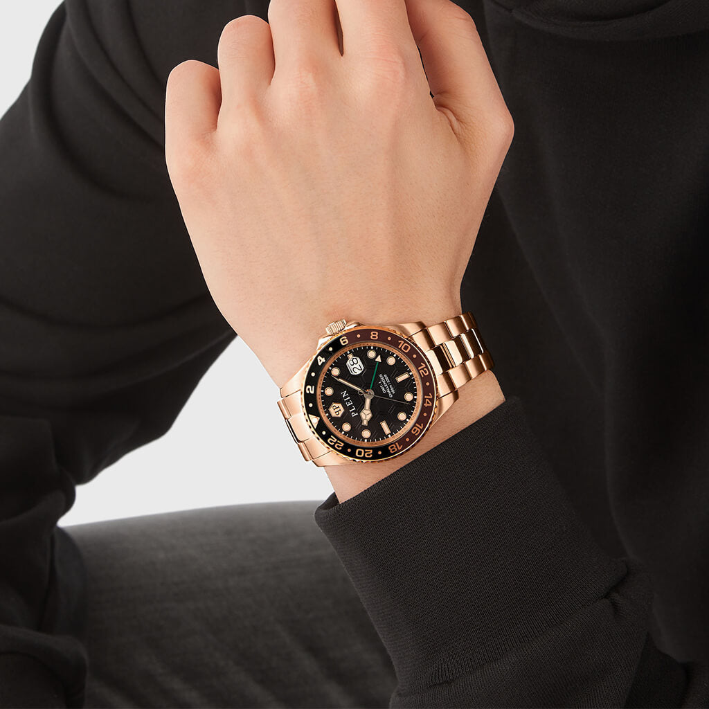 GMT-I Challenger RoseGold-Black 44mm