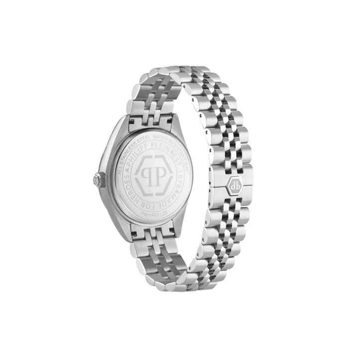 Date Superlative Silver-Pink 34mm